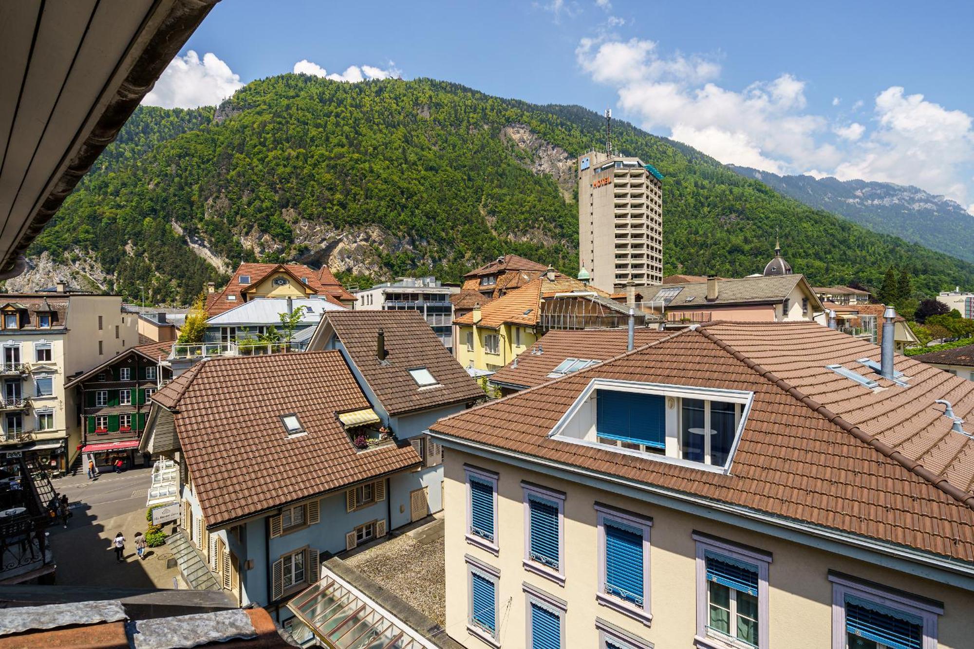 Heart Of Interlaken Apartments Exteriör bild